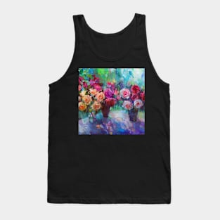 Still Life with Roses Tank Top